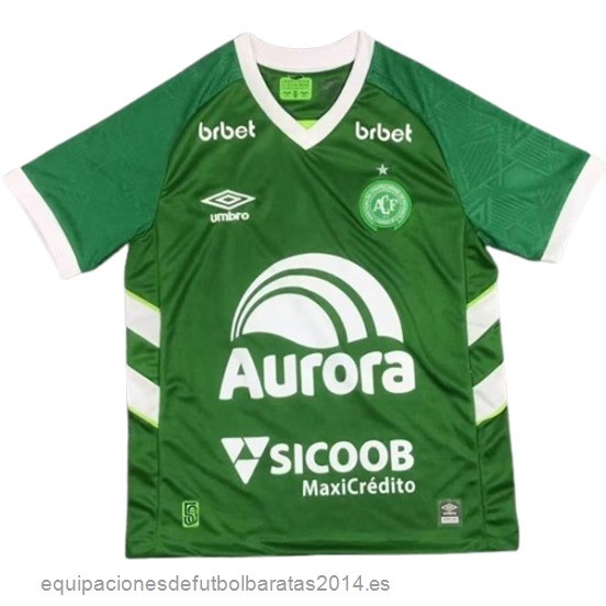Nuevo Tailandia 1ª Camiseta Chapecoense 23/24 Verde Baratas